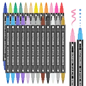 Aquarelles Pinceau Marqueurs Colorés 48 Couleurs Marqueur Art Stylos Croquis Art Dessin Pour Papeterie École