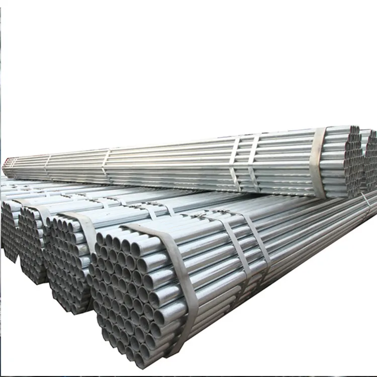 Venta caliente precio barato tubo de acero galvanizado por inmersión en caliente/tubo GI tubo de acero galvanizado fabricante de tubos galvanizados