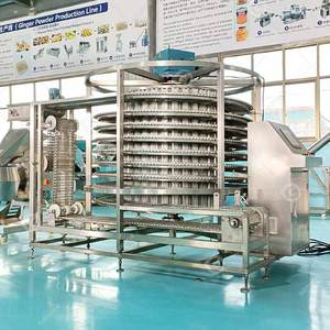 Congélateur spiral continu à bande transporteuse en plastique de 8 pouces pour tours de refroidissement chinoises - Product Image 2