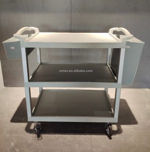 Carro <span class=keywords><strong>de</strong></span> plástico, carro <span class=keywords><strong>de</strong></span> <span class=keywords><strong>limpieza</strong></span>, carro para recoger platos, carro para servir comida para Hotel Bar Restaurante - Product Image 2