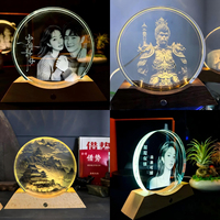 Machine de gravure laser UV 5W 10W abordable pour marquage et impression sur verre, cristal, plastique, céramique, ABS, pour photos 2D et 3D, à faire soi-même