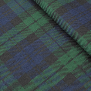 Hot bán 100% polyester kiểm tra mô hình vải màu xanh màu xanh lá cây kẻ sọc vải cho xếp li váy phù hợp với quần đồng phục học sinh - Product Image 1