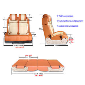 Asiento Cama Plegable Personalizado para RV con Cinturón de Seguridad de 3 Puntos para Vito - Conversión de Caravana de Lujo Impermeable - Product Image 2