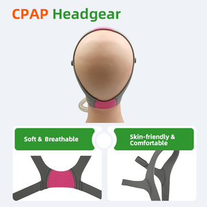Correa de Repuesto para <span class=keywords><strong>Mascarilla</strong></span> CPAP <span class=keywords><strong>N20</strong></span>, Color Rosa Suave, Compatible con la <span class=keywords><strong>Mascarilla</strong></span> <span class=keywords><strong>AirFit</strong></span> <span class=keywords><strong>N20</strong></span> con Clips Mejorados - Product Image 1