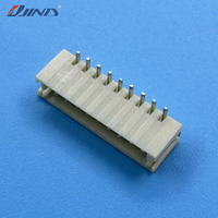 ZH-LT-9A Conector de Alimentación SMT de 1.5mm y 9 Pines, Conector Macho de Latón para Montaje en PCB, Conexión a través del Orificio, Cable a Placa FPC