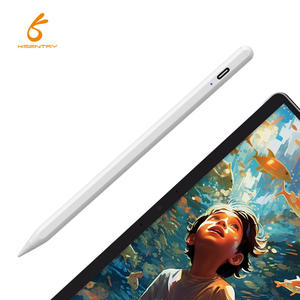 Stylet capacitif actif en aluminium texturé avec design magnétique, rejet de la paume et pointe de 1,7 mm pour <span class=keywords><strong>iPad</strong></span> - Product Image 3