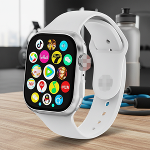 SU8 (Xiao Sumi) Huaqiang North S10 AMOLED Silicone Rotating Camera 4G Mood Tracker Battery Life Alipay King Smart Watch - Product Image 1