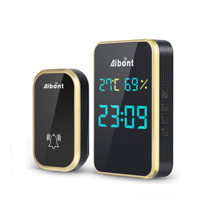 <span class=keywords><strong>Carillon</strong></span> de porte portable étanche <span class=keywords><strong>sans</strong></span> <span class=keywords><strong>fil</strong></span>, Kit de carillons de porte étanche avec une distance de 200m, <span class=keywords><strong>meilleur</strong></span> pour prise et humidité - Product Image 1