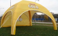 Tente dôme gonflable pour événements extérieurs avec impression numérique, imperméable, garantie 1 an, pour la plage ou autres événements