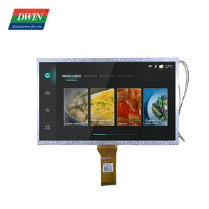 Module d'affichage LCD DWIN 10.1 pouces 1024x600 RGB Interface 250nit TFT avec écran tactile résistif pour ESP32 STM32