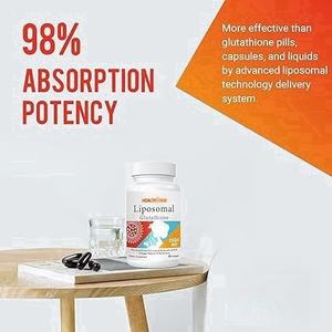 OEM/ODM vendite dirette della fabbrica vendita calda 2550mg liposomiale glutatione capsule Soft integratori di glutatione - Product Image 3