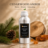 Huile parfumée boisée 500 ml, bois de santal, bois de cèdre, huile aromatique de luxe pour diffuseur, étiquette privée OEM