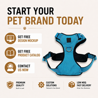 Harnais tactique pour chien de qualité supérieure, rembourré et doux, avec boucle en métal durable, pour l'entraînement et la promenade des chiens de taille moyenne et grande