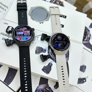 <span class=keywords><strong>Montre</strong></span> <span class=keywords><strong>connectée</strong></span> pour <span class=keywords><strong>homme</strong></span> DK56 avec écouteurs, écran rond de 1,53 pouce, étanche IP67, appels Bluetooth et suivi de la santé, <span class=keywords><strong>bracelet</strong></span> intelligent à commande à distance - Product Image 4