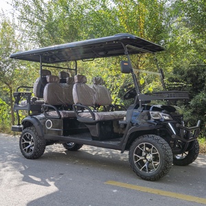 Carrito de Golf con Ruedas de 60v y Motor de Litio de 4 Tiempos, con Certificación CE, Autonomía de 70-90km, 4+2/6+2 Plazas - Product Image 6