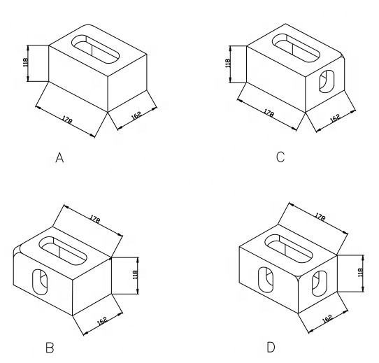 ISO1161 Standard Cargo Shipping Container Corner Casting Corner Fitting ...