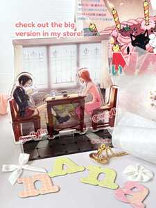Anime <span class=keywords><strong>Nana</strong></span> Apartment 707 Chibi Standee en plastique fabriqué en Chine - Product Image 4