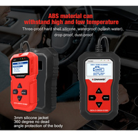 Escáner de Diagnóstico Universal para Automóviles OBD2 KW360 para Todos los Automóviles OBD2 de 12V y Herramientas de Diagnóstico Completo del Sistema para Mercedes-Benz