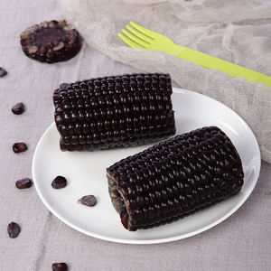 Producto de novedad sin OMG de mazorca de <span class=keywords><strong>maíz</strong></span> ceroso negro sellado al vacío fresco para el mercado de exportación - Product Image 5