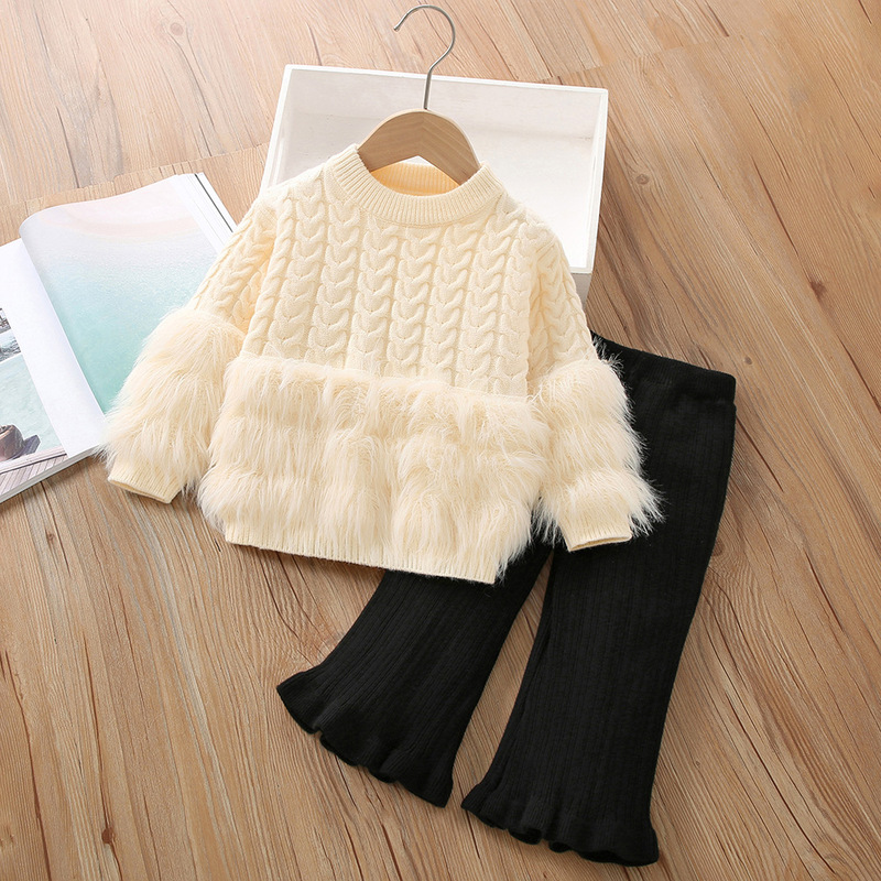 Girls Sweater Set 2026 Autumn and