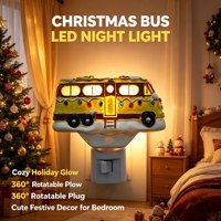 Lampe de nuit LED RV OEM à branchement direct, rotative à 360°, lumière douce et chaude, décoration de festival, cadeau, vente en gros, directement de l'usine