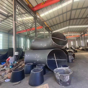 Áp lực cao liền mạch thép carbon thép không gỉ 90 độ đường kính lớn Ống khuỷu tay sơn chống ăn mòn Kích thước - Product Image 3