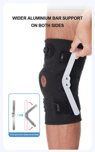 Genouillère de soutien en néoprène, compression chaude et respirante pour la gym, l'entraînement, l'exercice en extérieur – Fabrication OEM/ODM sur mesure - Product Image 3