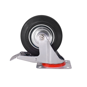 <span class=keywords><strong>Rueda</strong></span> <span class=keywords><strong>Giratoria</strong></span> para Contenedor de Basura, 250 mm, 10 Pulgadas, Ruedas Industriales de Alta Resistencia - Product Image 2