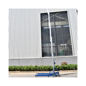 Draagbare goederenlift met CE-gecertificeerde verticale aluminium mast - Product Image 6