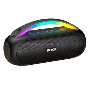 Mạnh mẽ 8000mAh đa chức năng USB ngoài trời loa siêu trầm 40W Công suất đầu ra Super Bass hiệu ứng đóng hộp xách tay không dây BT Loa - Product Image 1