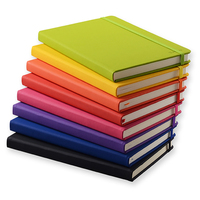 Cahier A5 personnalisé fait à la main couverture en tissu de lin écologique Journal quotidien personnalisé imprimé populaire comprend du papier PP PVC