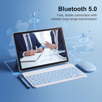Tablet PC Bisnis Android 16 10.1-Inci 3GB RAM 64GB ROM Layar 1280x800 dengan Aksesori Lengkap