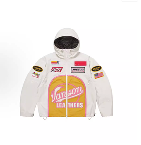 Vanson Leathers 24FW Racing Suit Jacket Coat Motorcycle Jacket Windproof Hommes et Femmes - Product Image 3