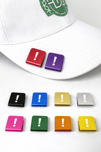 Accessoires en émail personnalisables avec logo, entièrement sur mesure, pour balles de golf, épingles de baseball en métal, et supports vierges en aluminium et acier inoxydable pour clips de chapeau - Product Image 3