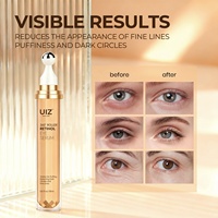 Sérum pour les yeux en roll-on, élimination des poches sous les yeux, caféine, rétinol, collagène, anti-âge, élimination des cernes, sérum pour les yeux en roll-on