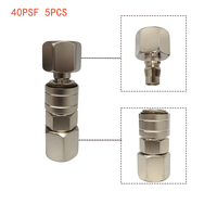 Conectores de Tubería PF+SF PSF 20 30 40 Tipo C, Acoplador Neumático Rápido para Compresor de Aire y Herramientas Neumáticas