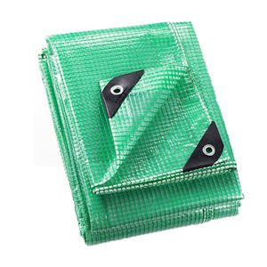 Bâche en maille verte en PE <span class=keywords><strong>pour</strong></span> <span class=keywords><strong>serre</strong></span> d'hiver, 140 g/m², anti-UV, laminage transparent, imperméable, bâche en polyéthylène <span class=keywords><strong>pour</strong></span> meubles - Product Image 1