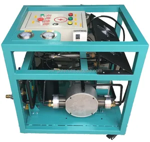 4HP oil less large gas displacement R514A HFO refrigerant recovery machine low pressure recovery charging equipment