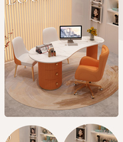 Fer à repasser de bureau de conseil en beauté médicale de conception simple et de luxe moderne pour une utilisation de bureau moderne et un diagnostic en face à face de salon