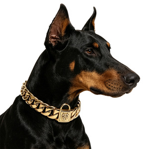 Collier de chien en acier inoxydable robuste de 32 mm, collier de compression en métal 316L indestructible pour grands chiens, <span class=keywords><strong>Pitbull</strong></span>, <span class=keywords><strong>Bully</strong></span>, vente en gros - Product Image 2
