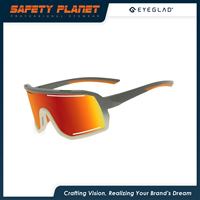 Kacamata Olahraga Silinder Full Rim Laris Manis, Desain Anti Kabut dan Ventilasi, Bingkai TR90, Lensa PC, Warna Dapat Disesuaikan, Unisex