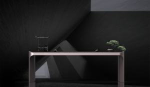 Neuer chinesischer Stil Kalligraphytisch aus Massivholz einfacher kreativer Lern-/Haushalts-Computertisch - Product Image 4