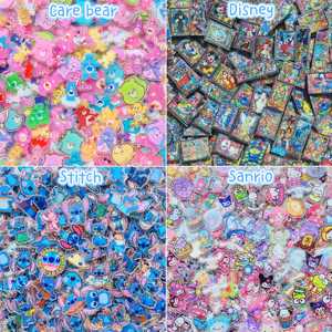 OEM ODM Présentoir <span class=keywords><strong>en</strong></span> acrylique 12 pièces, Breloques planaires <span class=keywords><strong>en</strong></span> acrylique, Accessoires DIY Anime Care - Product Image 1
