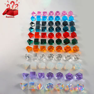 Misterioso <span class=keywords><strong>Juego</strong></span> <span class=keywords><strong>de</strong></span> <span class=keywords><strong>Dados</strong></span> Poliédricos Aleatorios <span class=keywords><strong>de</strong></span> Piedras Preciosas Hechas a Mano para D&D, Dragón, Calabozos, RPG, Ajedrez, D4/D6/D8/D10/D%/D12/D20, Afilados - Product Image 1