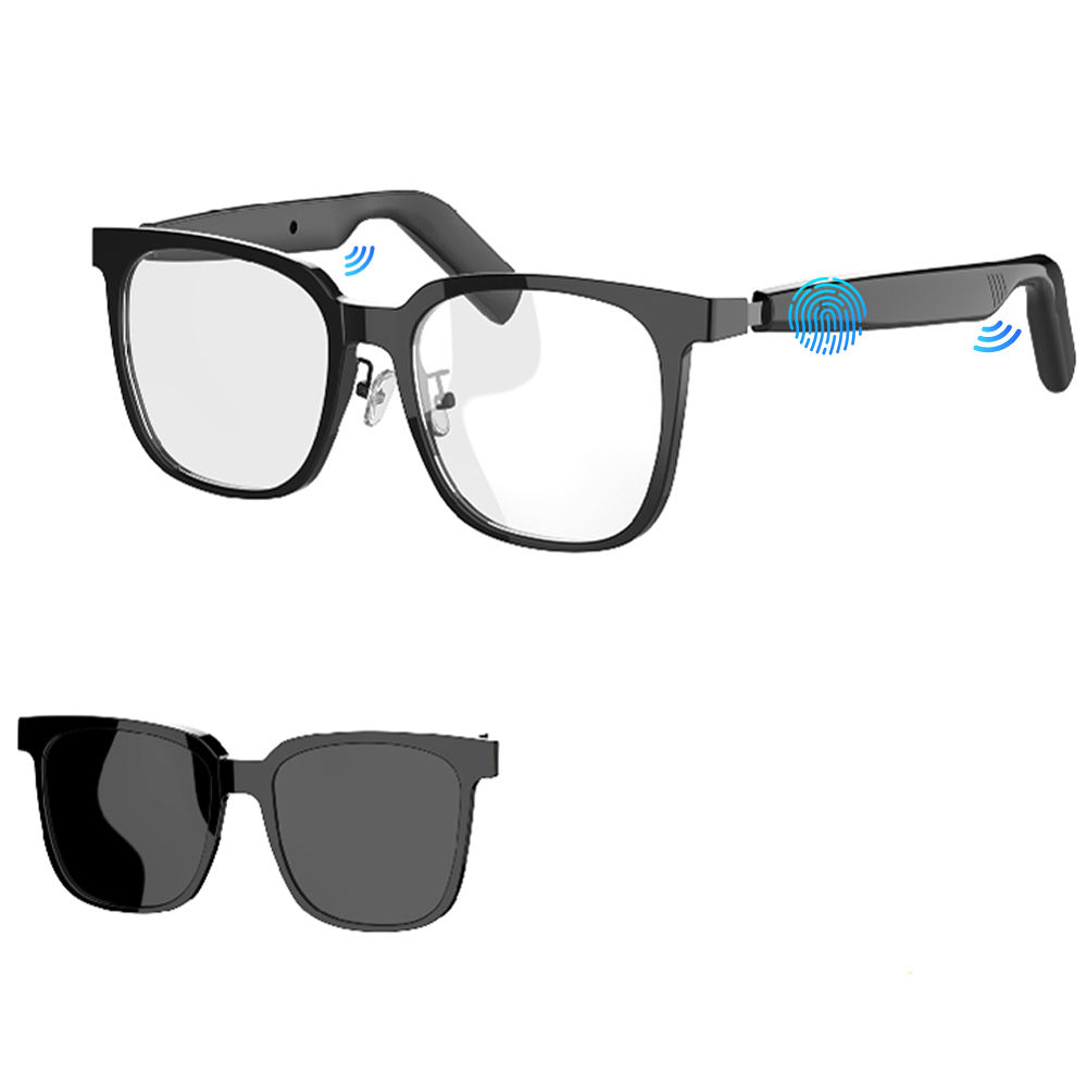 2026 SG18 PRO Smart Glasses Men Outdoor Sunglasses BT Call Intelligent Noise Reduction Music Player Smart Wearable Headset