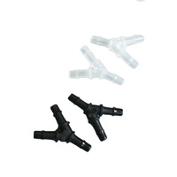 Conector de tubo de tinta para impresora, en oferta, en forma de Y, 3 vías, para plóter UV solvente, 3x2mm, 4x3mm, 6x4mm