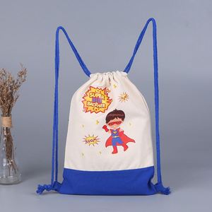 Custom Drawstring Backpack Pouch Closure Cincher Sack Pack Gymsack Sportbag Travelbag <b>Beachbag</b> - Product Image 2