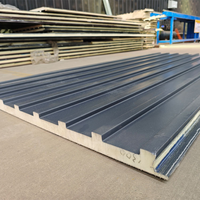 Panel Sándwich de Aluminio Resistente al Fuego, Resistente a la Corrosión, Aislamiento Térmico para Techos de Almacenes