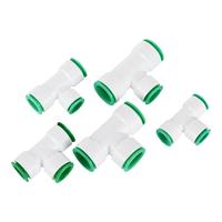 Vannes et raccords rapides PPR pour tuyaux d'eau – Sans fusion à chaud – Vanne à boisseau sphérique à connexion rapide – Raccords PPR pour l'irrigation de jardin