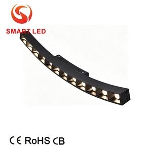 ไฟติดรางแม่เหล็กแบบโค้ง SMART MT20 ขนาด 20 มม. ปรับซูมได้ LED 6W/12W CRI 90 48v ปรับค่าได้ ควบคุมผ่าน Tuya รองรับ Wifi Zigbee ตัวเรือนอะลูมิเนียม รับประกัน 5 ปี - Product Image 1